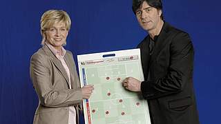 Bundestrainer Joachim Löw und DFB-Trainerin Silvia Neid © DFB