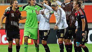 Mit Freude ins Finale: die deutschen Frauen © Bongarts/GettyImages