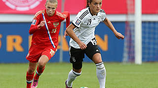 Immer einen Schritt voraus: Lira Bajramaj und die DFB-Frauen © Bongarts/GettyImages