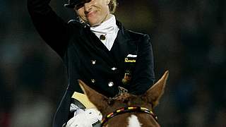 Weltmeisterin beim Heimspiel in Aachen: Nadine Capellmann © Bongarts/GettyImages