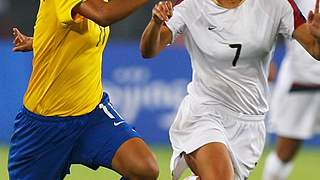 Die Brasilianerin Cristiane im Olympia-Finale gegen die USA © Bongarts/GettyImages