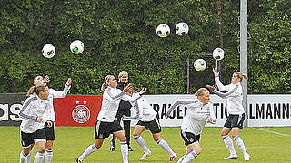 Das DFB-Team beim Training: Lockere Einheit © Bongarts/GettyImages