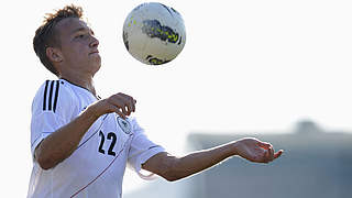 Hatte einen guten Start ins Turnier: Jannick Dehm vom Karlsruher SC © Bongarts/GettyImages