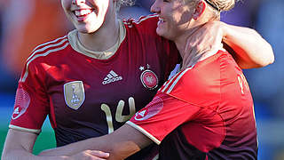 Torschützinnen: Kim Kulig (l.) und Alexandra Popp © Bongarts/GettyImages