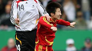 Simone Laudehr im Spiel gegen China © Bongarts/GettyImages