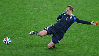 19 touches outside the penalty box: Germany goalkeeper Manuel Neuer © Bongarts/GettyImages