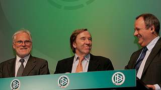 Markus Schächter und Günter Netzer © Bongarts/GettyImages