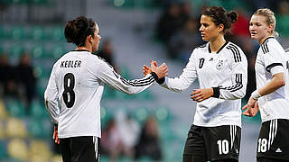 In Magdeburg dabei: Keßler, Marozsan, Popp © Bongarts/GettyImages