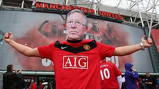 Omnipräsent in Manchester: Trainer-Legende Sir Alex Ferguson. © Bongarts/GettyImages