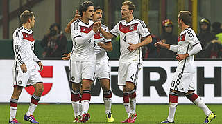 Souveräne Qualifikation für die WM in Brasilien: die Nationalmannschaft © Bongarts/GettyImages