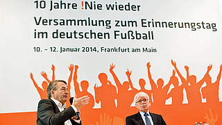 DFB-Präsident Niersbach (l.): "Das müssen wir erkennen, daran müssen wir arbeiten" © Bongarts/GettyImages