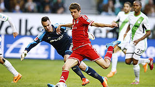 Müller (M.): "Zurzeit läuft es einfach" © Bongarts/Getty Images