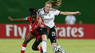 Um das Weiterkommen kämpfen: Stefanie Sanders (r.) und Co. treffen auf Ghana © FIFA