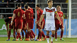 Machtlos: Leitner und der Torjubel Spaniens © Bongarts/GettyImages