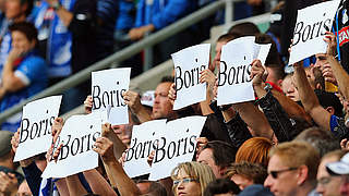 Vukcevic erhält weiterhin Zuspruch und Unterstützung der Fans und Zuschauer © Bongarts/GettyImages