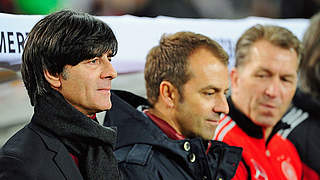 Löw (l.): “I enjoy high-pressure situations” © Bongarts/GettyImages