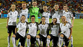 Hofft aufs Viertelfinale: die deutsche U 17 © FIFA