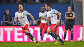 Erleichterung in Hamburg: Der HSV schlägt Bayer Leverkusen © Bongarts/GettyImages