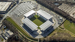 Hier spielt die U 21: das Stadion in Essen © imago