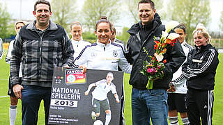 Zwei Ehrungen zugleich: Nationalspielerin des Jahres Nadine Keßler © Bongarts/GettyImages