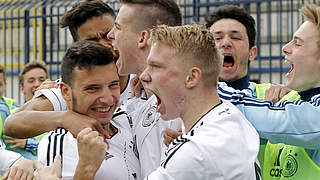 Das entscheidende Spiel: Gegen Serbien geht es für die U 17 um das EM-Ticket © Bongarts/GettyImages