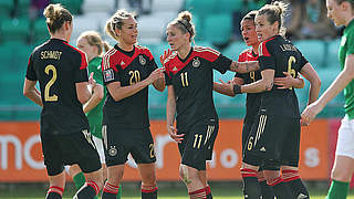 Knapper Sieg in Irland: Jubel bei den DFB-Frauen © Bongarts/GettyImages