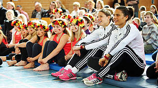 In Mannheim: Marozsan und Krahn (v.r.) © Bongarts/GettyImages