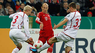 Rematch: Bayern knocked Lautern out of the DFB Cup 18 months ago with a 4-0 triumph © Bongarts/GettyImages