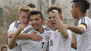 Voll auf Kurs: Deutschlands U 17-Junioren © Bongarts/GettyImages