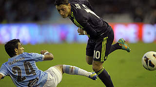 Sieg bei Celta de Vigo mit Real Madrid: Mesut Özil © Bongarts/GettyImages