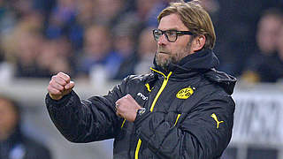 Mit einem Erfolg in die Winterpause: Jürgen Klopp und der BVB © AFP