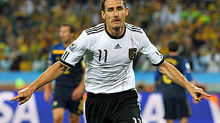 "Unvorstellbare Zahl": Miroslav Klose macht sein 100. Länderspiel © Bongarts/GettyImages