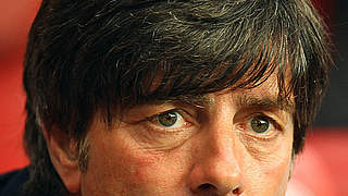 Zufriedener Blick: Bundestrainer Joachim Löw © Bongarts/Getty Images