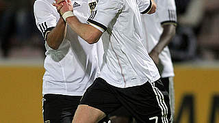 Reason to celebrate: André Schürrle (r.) and Ilkay Gündogan © Bongarts/GettyImages