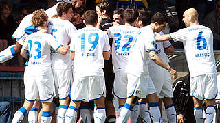 Aufstieg vorzeitig perfekt: Braunschweig jubelt © Bongarts/GettyImages