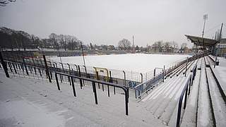 Der Winter lässt keinen Fußball im Süden zu © Kuppert