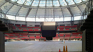 Erster Eindruck: das Stadion in Vancouver © DFB