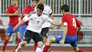 Zweimal zurückgelegen, zweimal ausgeglichen: Amin Younes und die U 19 © Bongarts/GettyImages