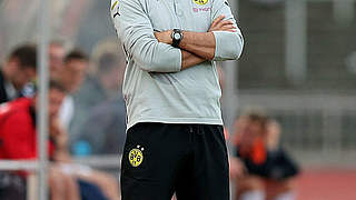 "Es wird eine offene Partie": BVB-Coach David Wagner © Bongarts/GettyImages