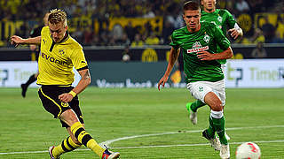 Trifft zum 1:0 gegen Bremen: Marco Reus © Bongarts/GettyImages