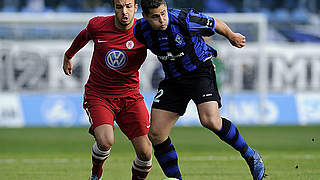 Sieg gegen Ex-Klub: Patrick Huckle (r.) von Mannheim © Bongarts/GettyImages