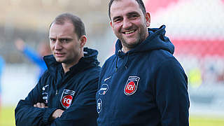 FCH-Trainer Frank Schmidt (r.): "Relegation lassen wir uns jetzt nicht mehr nehmen" © Bongarts/GettyImages