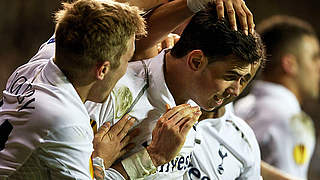 Jubel bei Lewis Holtby und Co.: Tottenham besiegt Inter deutlich  © Bongarts/GettyImages