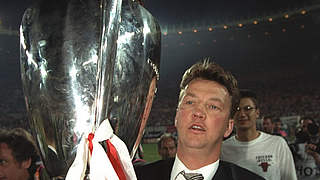 Erst die Bayern, dann der Pokal: Louis van Gaal 1995 © Bongarts/GettyImages