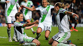 Vorfreude auf Livespiele: der VfL Wolfsburg © Bongarts/GettyImages