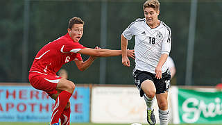 Sieg mit Hertha gegen Kiel: Tim Galleski (r.) © Bongarts/GettyImages