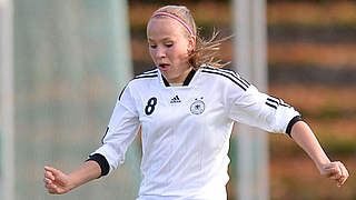 Erzielte den sechsten Treffer: Freiburgs Saskia Meier © Bongarts/GettyImages