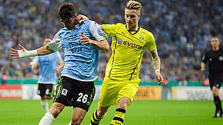 Niederlage am Dienstag im Pokal gegen Borussia Dortmund: der TSV 1860 München © Bongarts/GettyImages