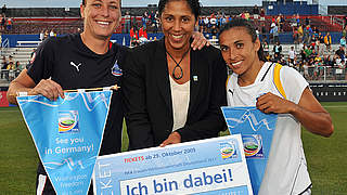 Top-Trio for 2011: Wambach, Jones and Marta © Bongarts/GettyImages