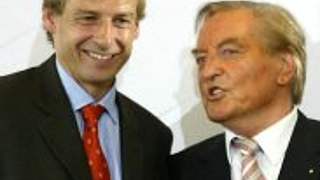 Bundestrainer Jürgen Klinsmann und <br>DFB-Präsident Gerhard Mayer-Vorfelder © Bongarts